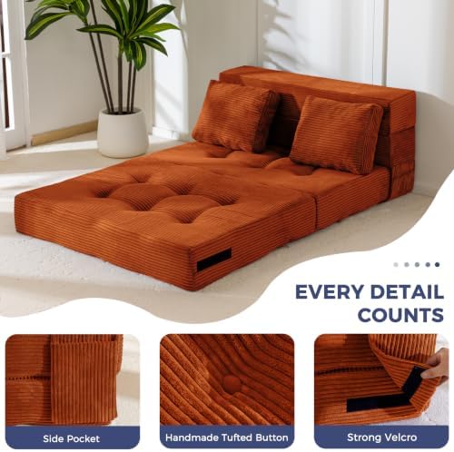 MAXYOYO Convertible Sofa Bed, Fold Out Sofa Couch - Image 5