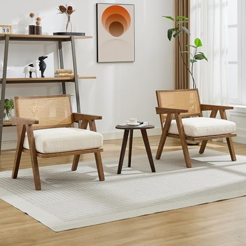 GarveeHome Mid-Century Farmhouse Accent Chair - Image 7