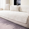 Sectional Velvet Couch Covers for 2 Seats by MDSASFD