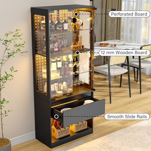 kepptory 65" Slim Glass Display Cabinet - Image 5