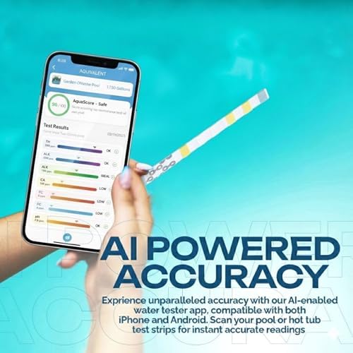Advanced Pool Test Strips, Hot Tub Test Strips & Pool Water Testing Kit - Image 5