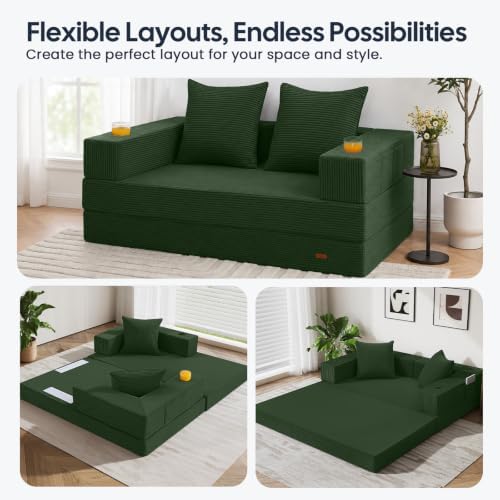 COMAX Boneless Futon Sofa Bed - Image 4