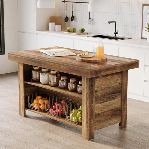 LITTLE TREE 55 Inches Kitchen Island by LITTLETREE