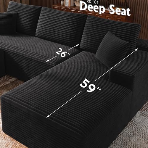 Boneless Couch Modular Sectional Sofa Cloud Couch - Image 3