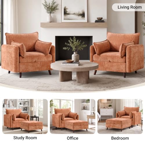 Set of 2 Oversized Accent Chair - Image 6