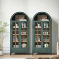 RowyPoey 71" Tall Arched Cabinet Bookshelf by RowyPoey