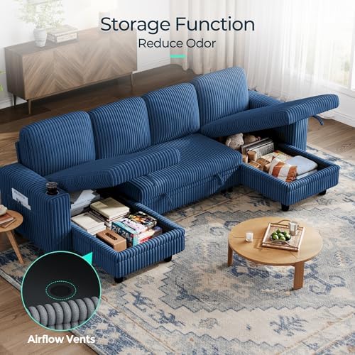 LINSY HOME Sectional Sleeper Sofa - Image 6