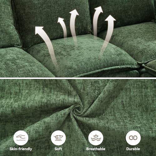 55" Cloud Modular Loveseat Sofa - Image 6