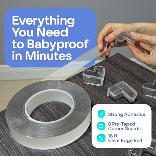 Komfortology Baby Proof Corners and Edges, 8 Corners - Image 3