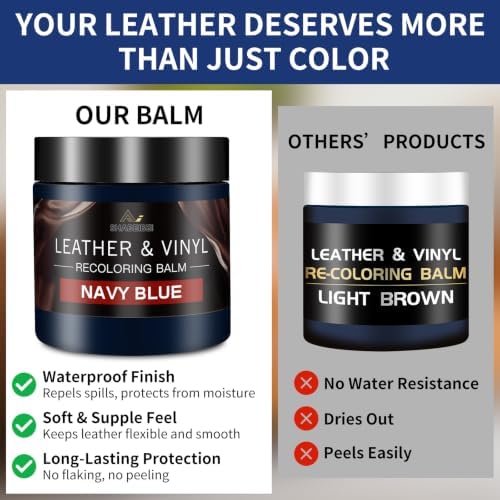 Leather Recoloring Balm and Leather Repair Kit - Image 2