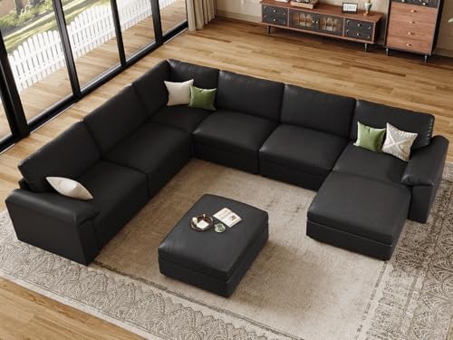 EASE MOOSE Sectional Couches for Living Room, U Shaped Modular Sofa - Image 3