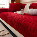 Velvet Couch Covers for Sectional Sofa by MDSASFD