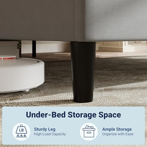 Allewie King Size Platform Bed Frame - Image 5