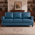 Kingfun Faux Leather 3 Seater Sofa by KINGFUN-Anexcitingoption