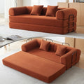 79" Convertible Sofa Bed, Boneless Couch by QQR