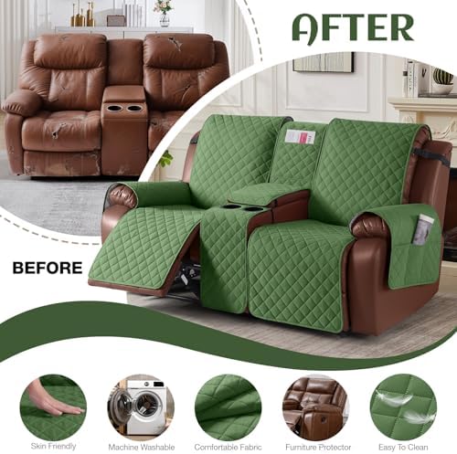 KinCam 100% Waterproof Loveseat Recliner Cover - Image 5