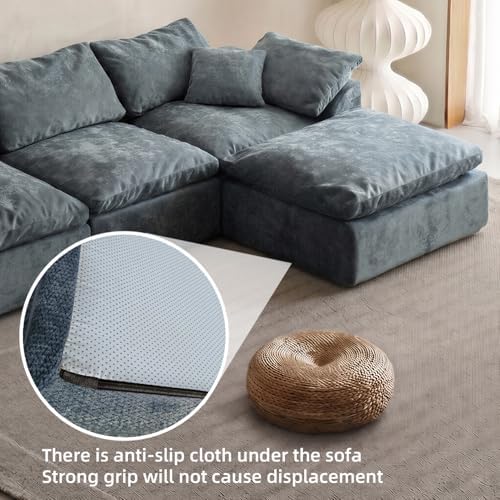 Cloud Couch Sectional, Boneless Modular Sofa - Image 6