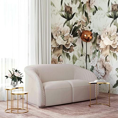 Yara 70" Pleated Beige Performance Velvet Loveseat - Image 2