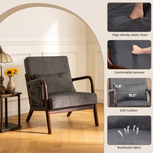 Mid Century Modern Accent Chair - Image 4