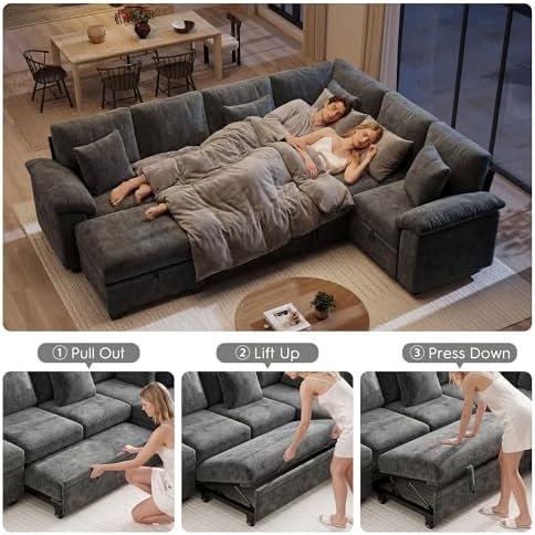Ihanherry 108" Modular Sectional Sofa - Image 4