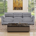 HAOMARKETS Corduroy Sofa Set, Comfy 3-Seater Couches by HAOMARKETS