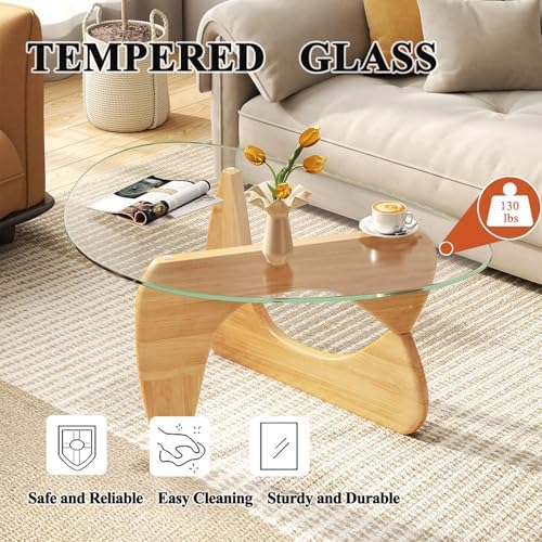 Glass Coffee Table, Mid Century Modern Coffee Table, Coffee Table - Image 3