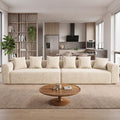 Claiks 142" Cloud Boneless Couch, Modular Sectional by CLAIKS