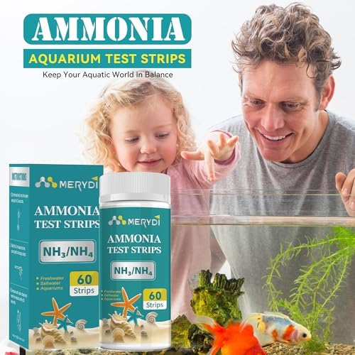 Ammonia Test Strips, 60 Strips Aquarium Test Kit - Image 6
