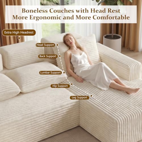 Boneless Couches for Living Room - Image 4