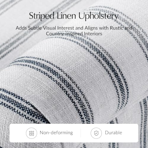 HULALA HOME Farmhouse Curved Couch - Image 4