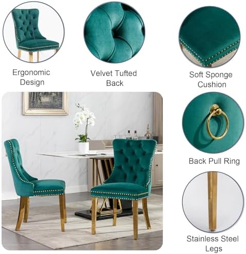 45” Round Dining Table Set For 4, Kitchen Table - Image 7