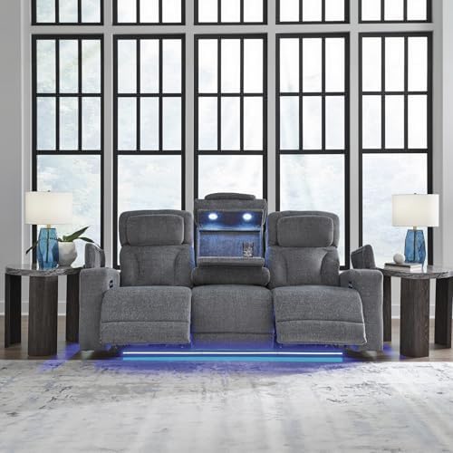 Signature Design by Ashley RiverTest Power Reclining Sofa, Easy View Adjustable - Image 2
