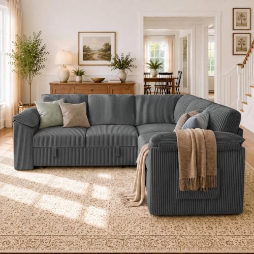 Xbrigh 85" Modular Sectional Sleeper Sofa - Image 2