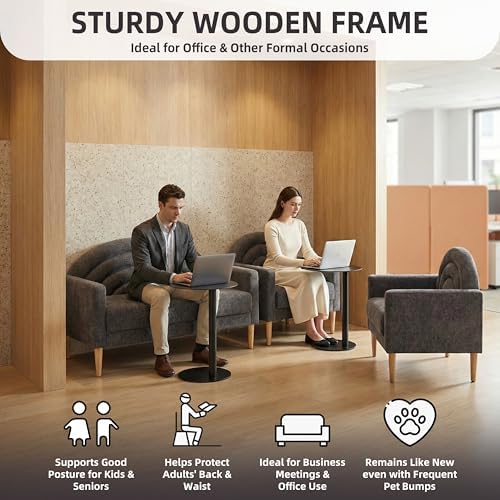 49" Small Loveseat Sofa for Small Spaces, Office Couch - Image 5
