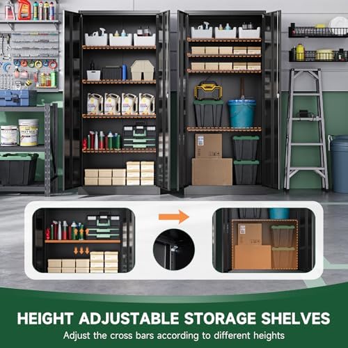 Letaya Metal Garage Storage Cabinets - Image 6