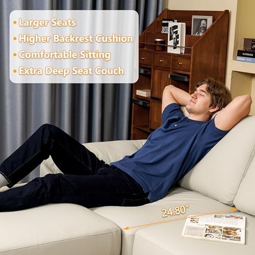EASE MOOSE Sectional Couches for Living Room, U Shaped Sofa - Image 6