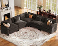 CDCASA 117" Oversized Modular Sectional Sofa by CDCASA