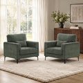 Oversized Accent Chair Set of 2 by IMMULIZEHOME