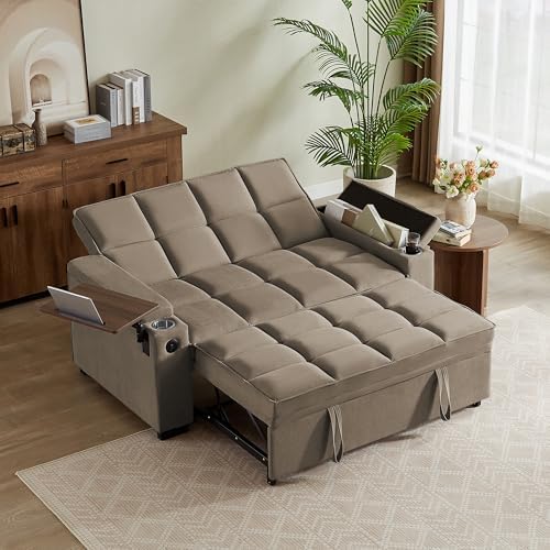 hansones 65" 3-in-1 Sofa Bed, Pull Out Sleeper Sofa by hansones