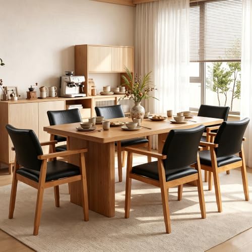 GOTMINSI PU Leather Dining Chair by GOTMINSI