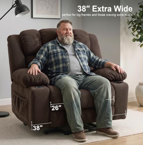 Oversized Power Lift Recliner Chair - Image 4