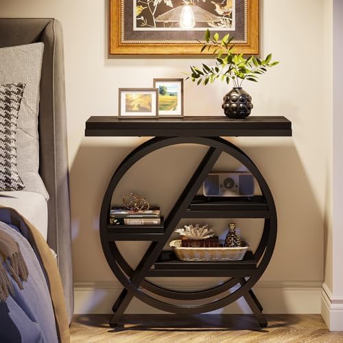 Tribesigns End Table for Living Room, 3-Tier Narrow Side Table - Image 4