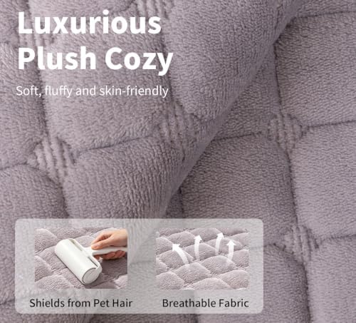 Sectional Velvet Couch Covers for 1 Seat, 27.6"x27.6" - Image 3