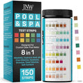 JNW Direct Pool Test Strips for Pools and Spas - 8 in 1 Water Test 150 Pack by JNWDirect