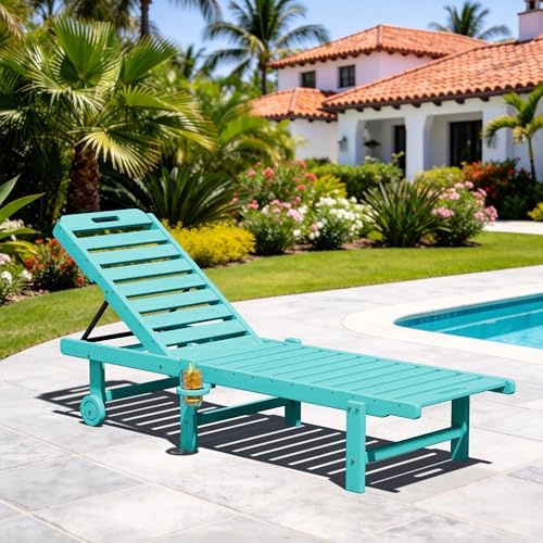 SERWALL HDPE Outdoor Chaise Lounge - Image 2