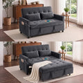 54" Loveseat Sleeper Sofa Bed, Convertible Pull Out Couch by howcool