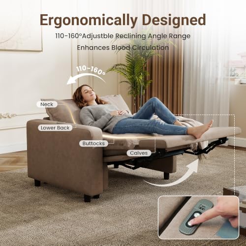 Power Recliner Corner Sofa Seat, Cloud Modular Sofa Seat - Image 4