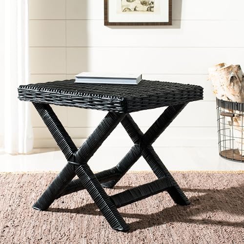 Safavieh Home Collection Manor Wicker Bench - Image 2