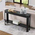 Alaterre Furniture Fluted Solid Wood Console Table, 56”x12”x32” by AlaterreFurniture