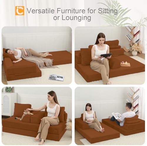 Comax Convertible Futon Sofa Bed - Image 6